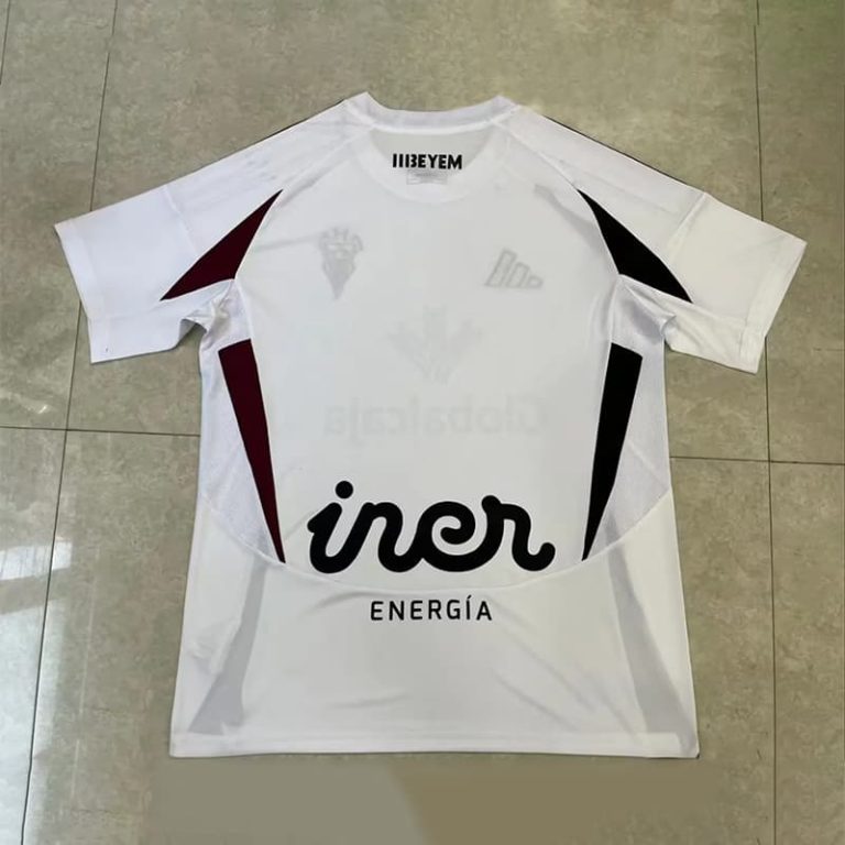 Spain-La Real Albacete home Soccer Jersey Summer Sportswear GS073-2