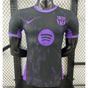 Spain-La Real BAR Black Purpe Special Edition Player Summer Sportswear GS035