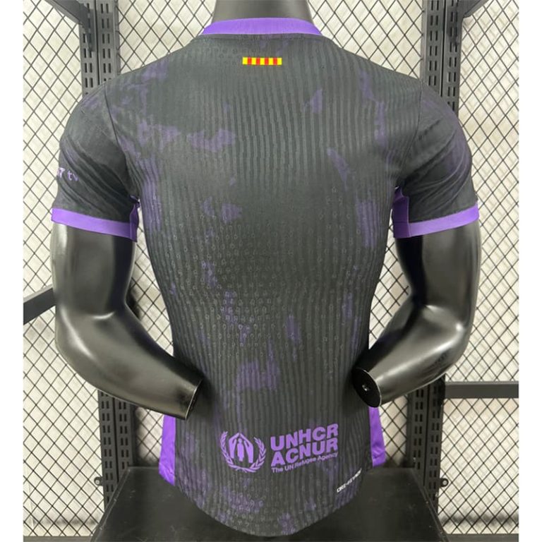 Spain-La Real BAR Black Purpe Special Edition Player Summer Sportswear GS035-2
