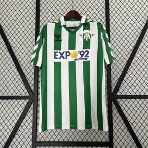 Spain-La Real BTS home retro jersey Summer Sportswear GS031