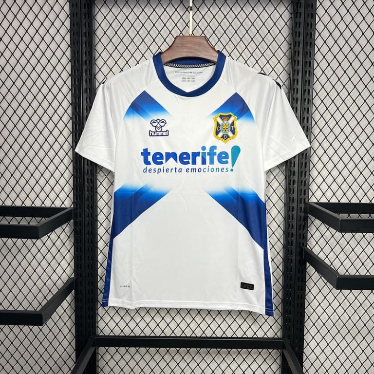 Spain-La Real CD Tenerife Home Soccer Jersey Summer Sportswear GS061-1