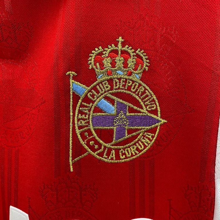 Spain-La Real Deportivo La Coruna Away Retro Jersey Summer Sportswear GS058-4
