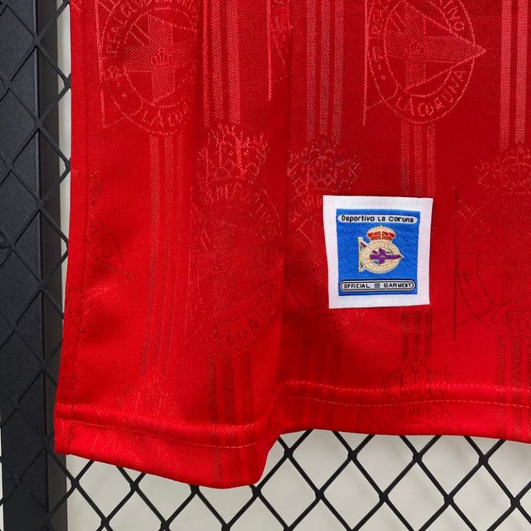 Spain-La Real Deportivo La Coruna Away Retro Jersey Summer Sportswear GS058-6