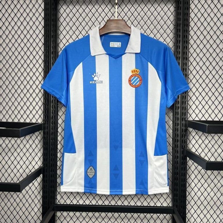 Spain-La Real Espanyol home soccer jersey Summer Sportswear GS045-1