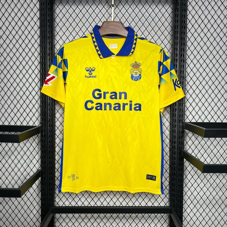 Spain-La Real Las Palmas home soccer jersey Summer Sportswear GS059-1
