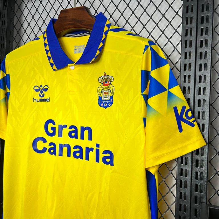 Spain-La Real Las Palmas home soccer jersey Summer Sportswear GS059-3