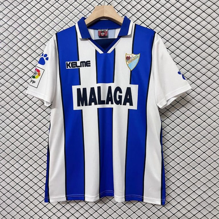 Spain-La Real Malaga home retro jersey Summer Sportswear GS048-1