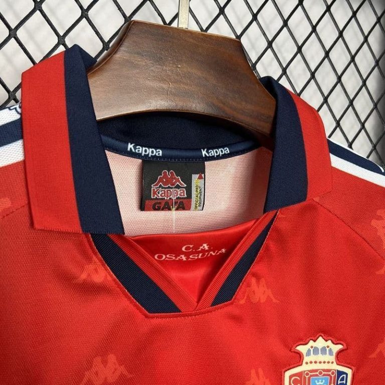 Spain-La Real Osasuna home retro jersey Summer Sportswear GS060-3