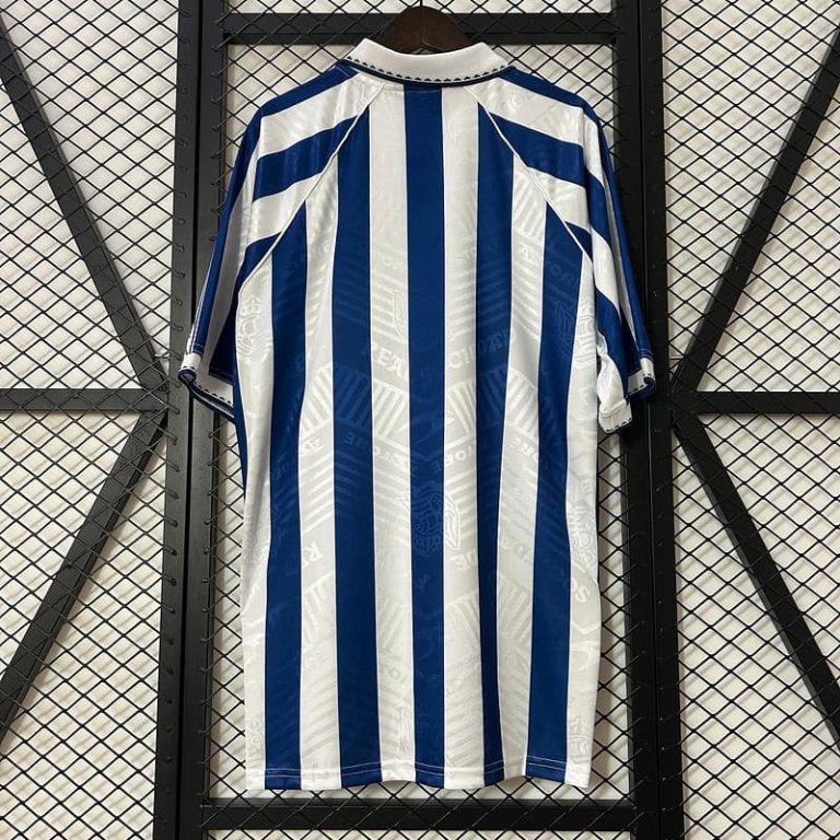 Spain-La Real Real Sociedad home retro jersey Summer Sportswear GS029-2