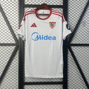 Spain-La Real Sevilla Home Soccer Jersey Summer Sportswear GS043