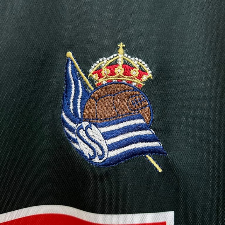 Spain-La Real Sociedad Away Retro Jersey Summer Sportswear GS038-4