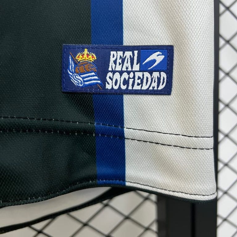 Spain-La Real Sociedad Away Retro Jersey Summer Sportswear GS038-8