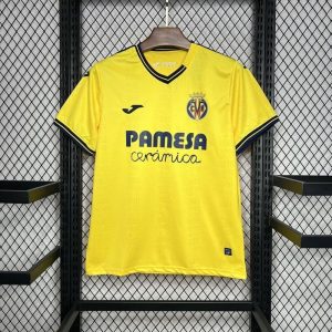 Spain-La Real Villarreal home soccer jersey Summer Sportswear GS065