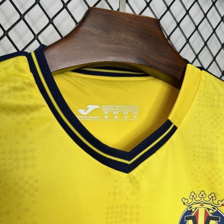 Spain-La Real Villarreal home soccer jersey Summer Sportswear GS065-3