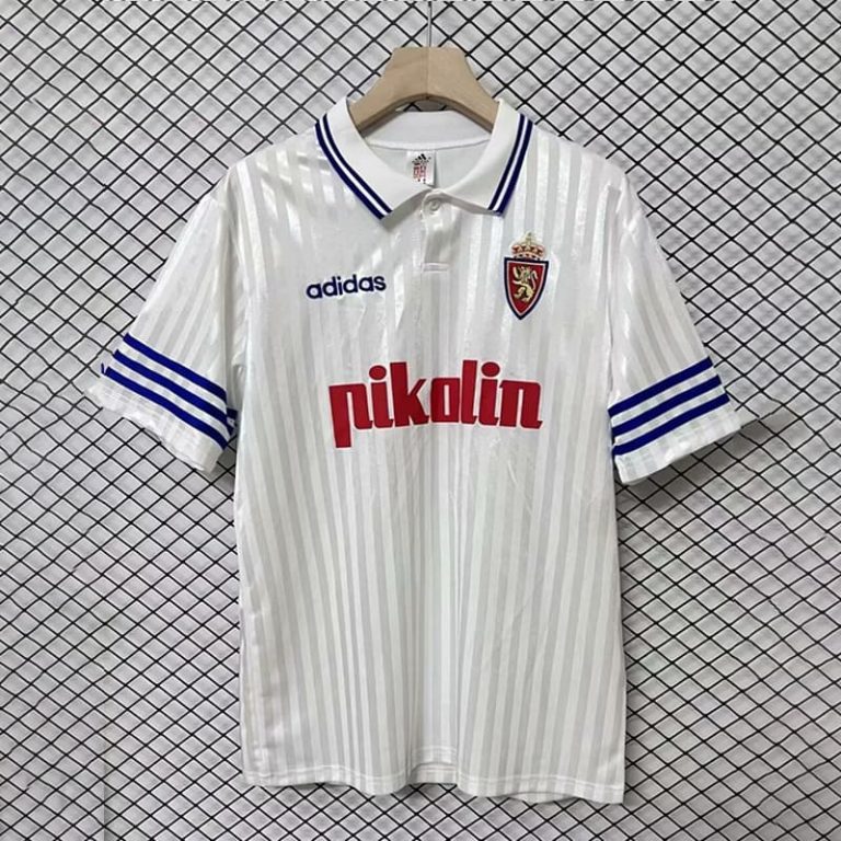 Spain-La Real zaragoza home retro away retro jersey Summer Sportswear GS056-4