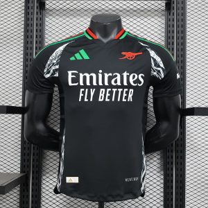 UK-Premier League Arsenal away black player version soccer jersey jersey Summer Sportswear GS086