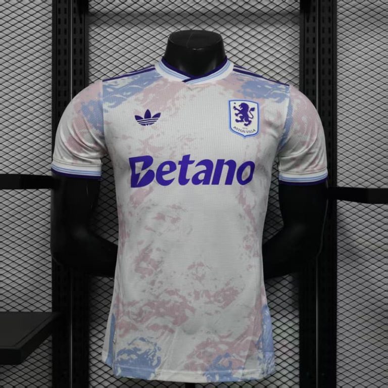 UK-Premier League Aston villa third away player version jersey Summer Sportswear GS115-1
