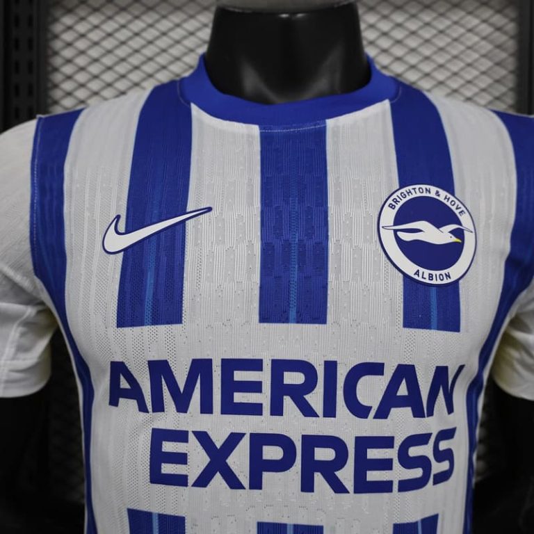 UK-Premier League Brighton home player version jersey Summer Sportswear GS128-3
