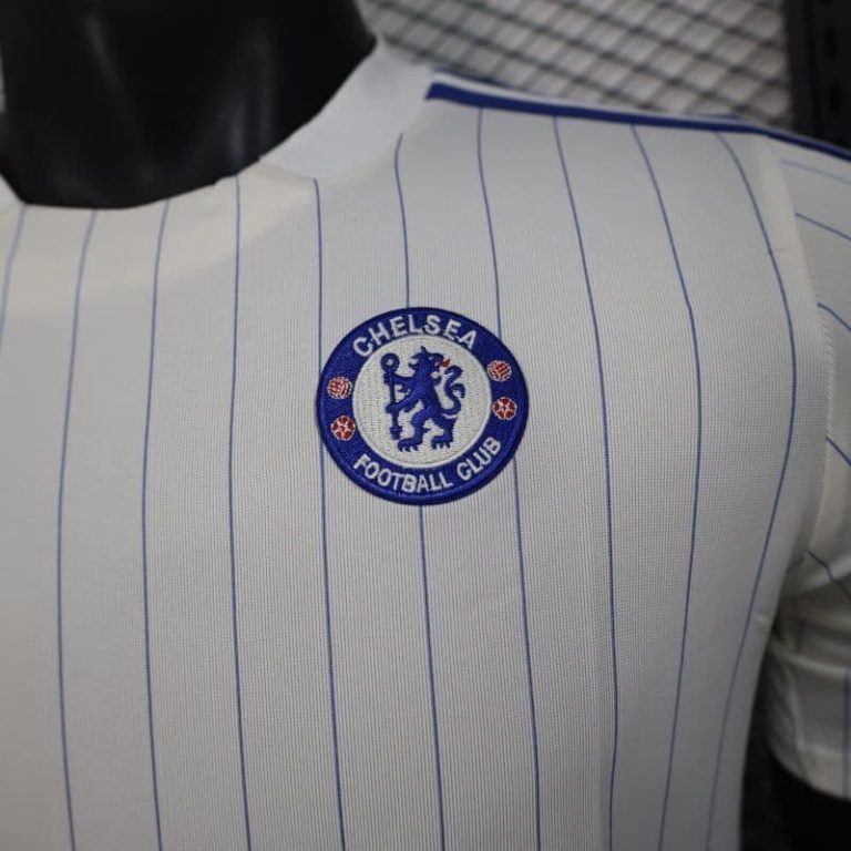UK-Premier League Chelsea White retro Player version jersey jersey Summer Sportswear GS087-5