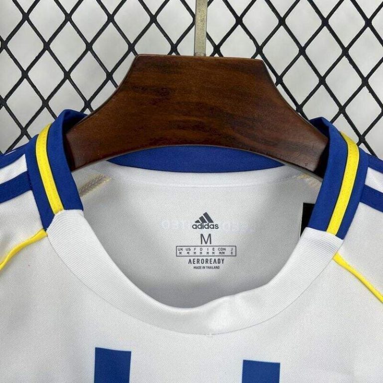 UK-Premier League Leeds United home white socer jersey Summer Sportswear GS126-3