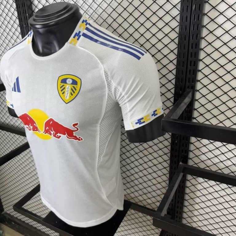 UK-Premier League Leeds home player version jersey Summer Sportswear GS124-4