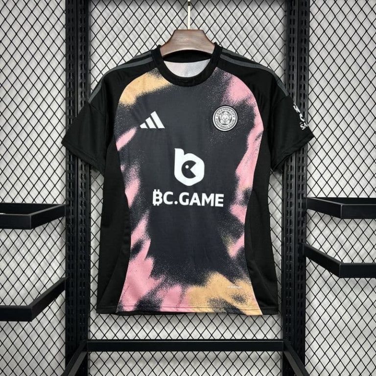 UK-Premier League Leicester City away soccer jersey Summer Sportswear GS119-1