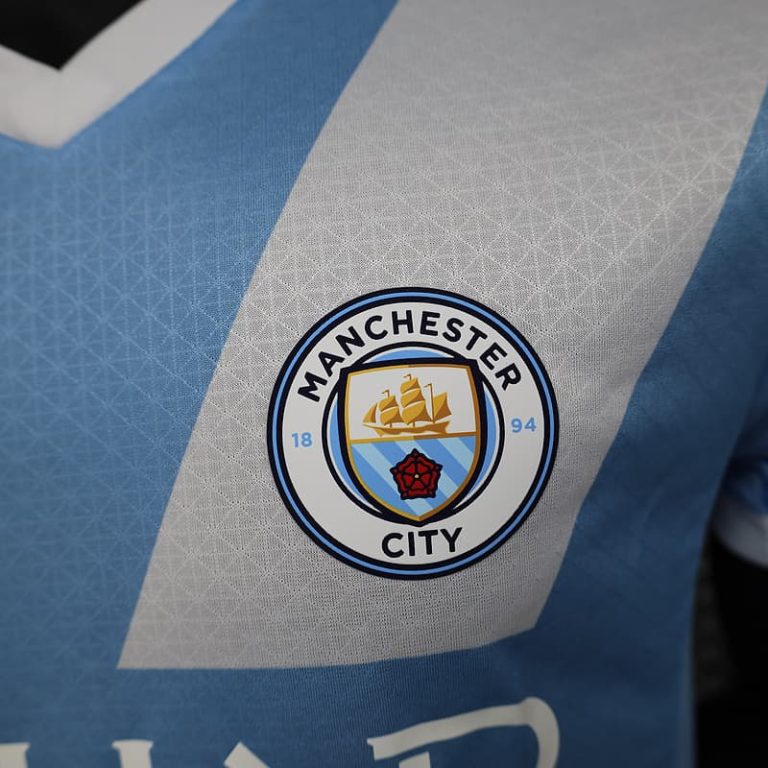 UK-Premier League MCI BLue Special Player version jersey jersey Summer Sportswear GS094-5