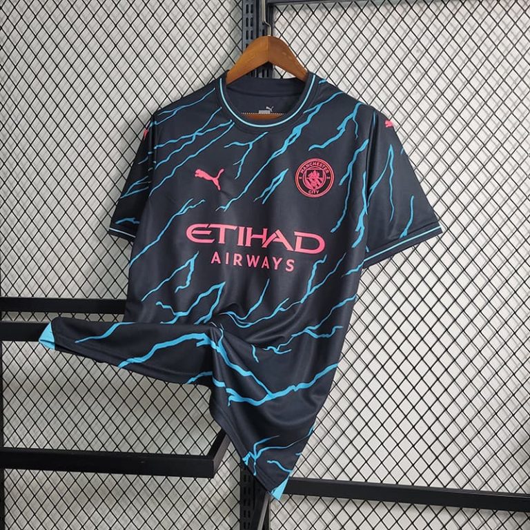 UK-Premier League MCI Training Kit jersey Summer Sportswear GS102-1
