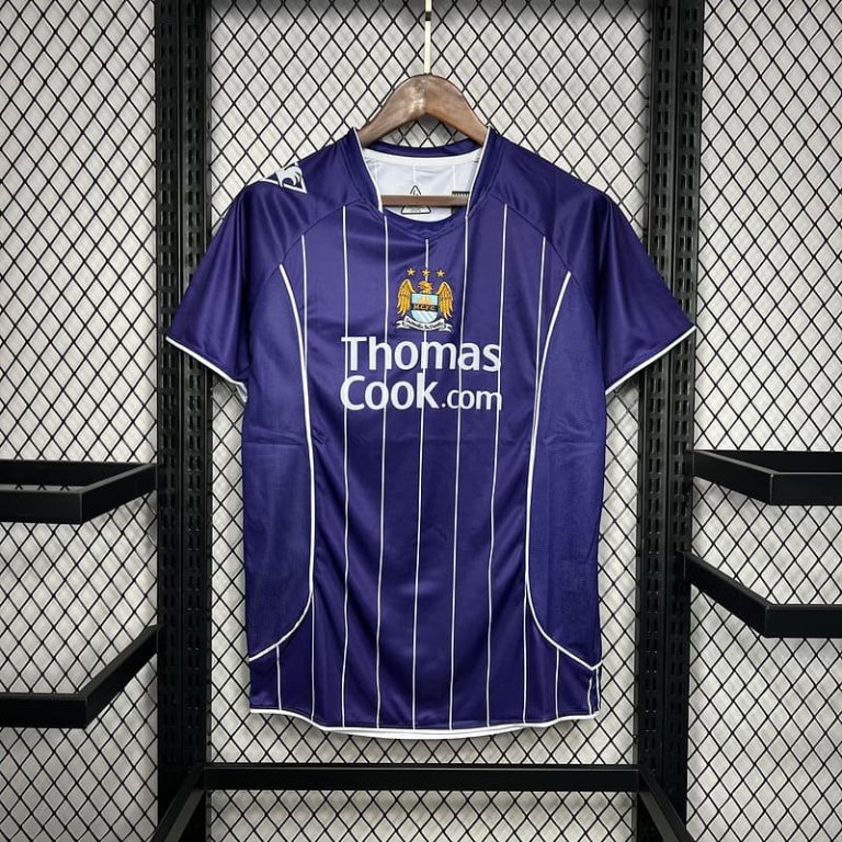 UK-Premier League MCI away retro soccer jersey jersey Summer Sportswear GS101-1