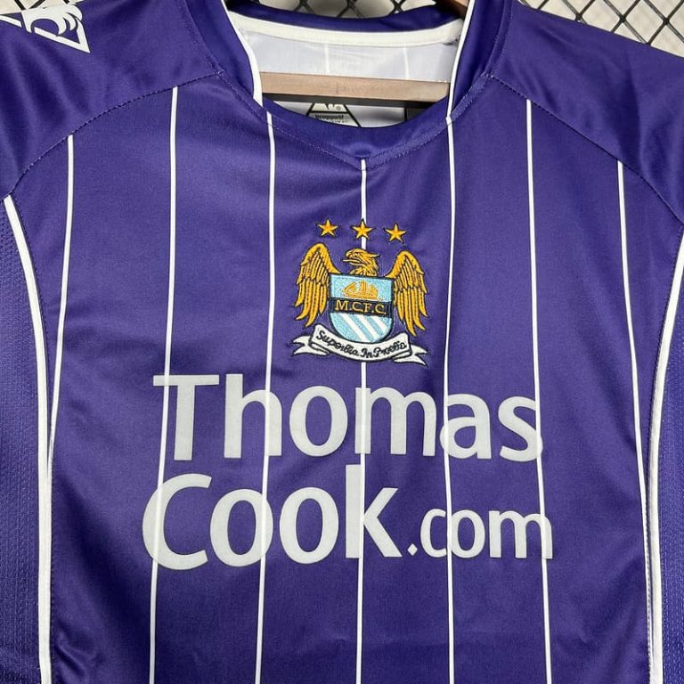 UK-Premier League MCI away retro soccer jersey jersey Summer Sportswear GS101-3