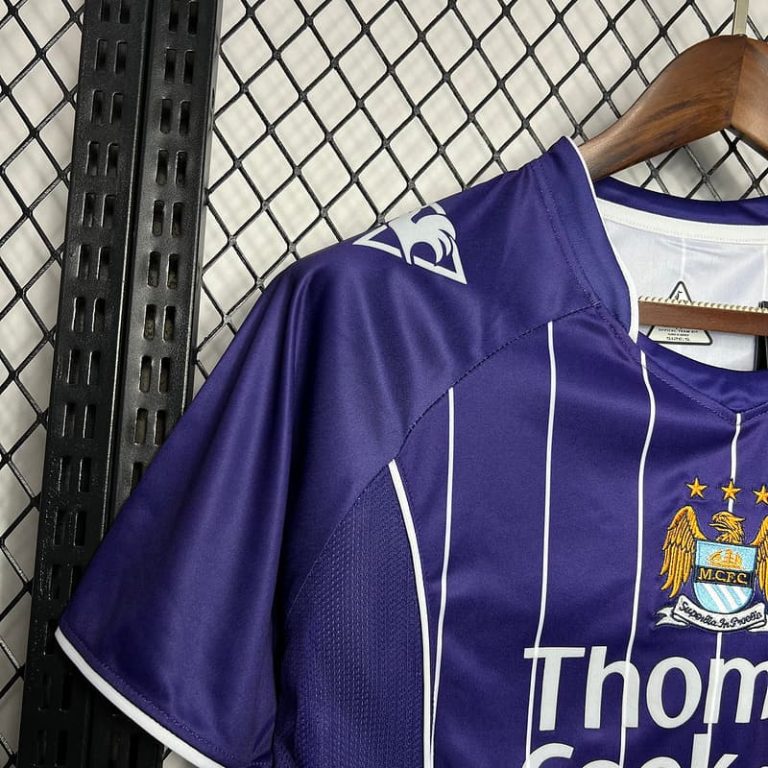 UK-Premier League MCI away retro soccer jersey jersey Summer Sportswear GS101-4