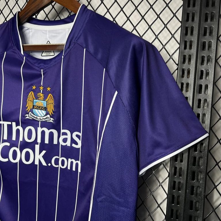 UK-Premier League MCI away retro soccer jersey jersey Summer Sportswear GS101-5