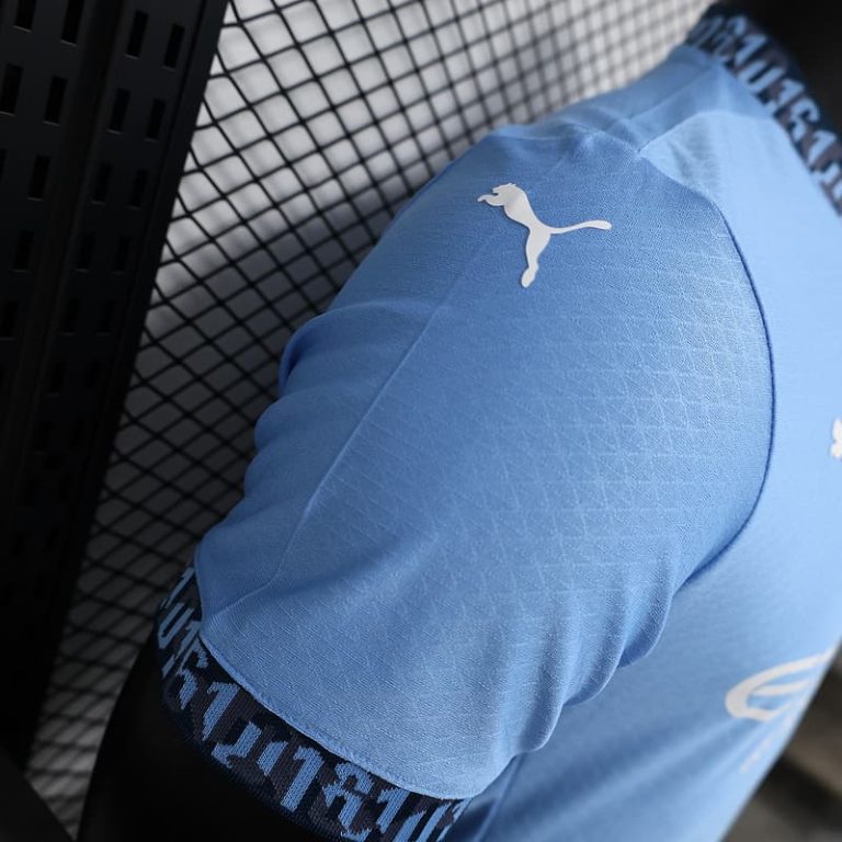 UK-Premier League MCI home player version jersey jersey Summer Sportswear GS093-6