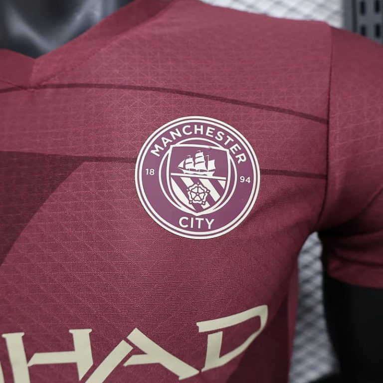 UK-Premier League MCI third away player version jersey jersey Summer Sportswear GS092-5