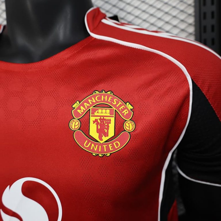 UK-Premier League MNU home player version jersey jersey Summer Sportswear GS079-11