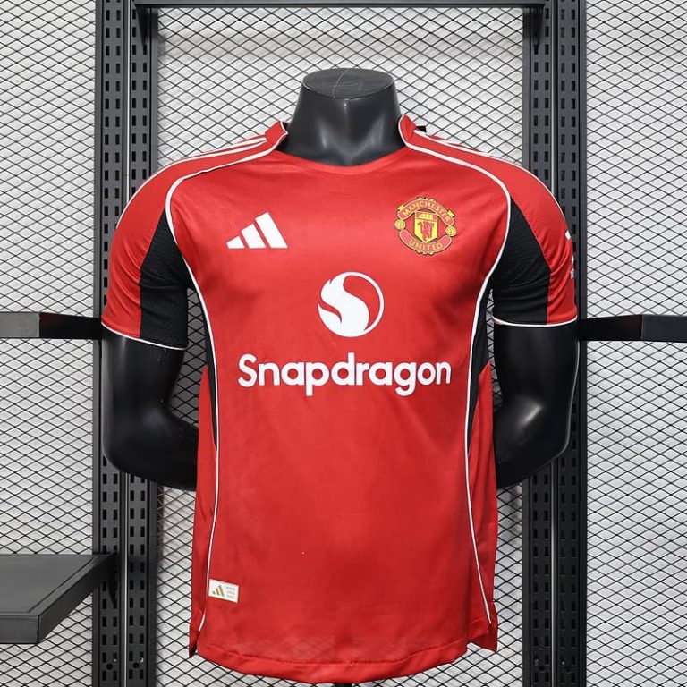 UK-Premier League MNU home player version jersey jersey Summer Sportswear GS079-7