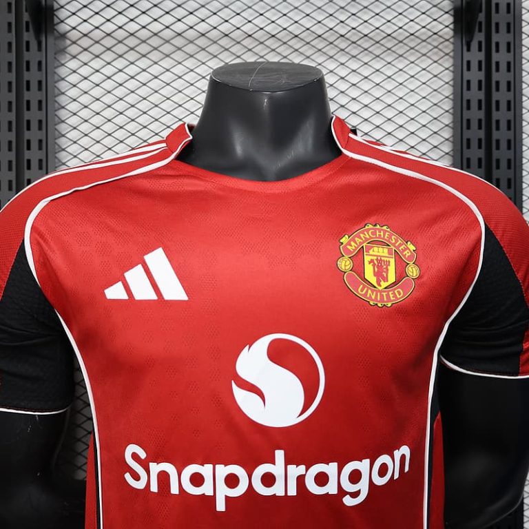 UK-Premier League MNU home player version jersey jersey Summer Sportswear GS079-9