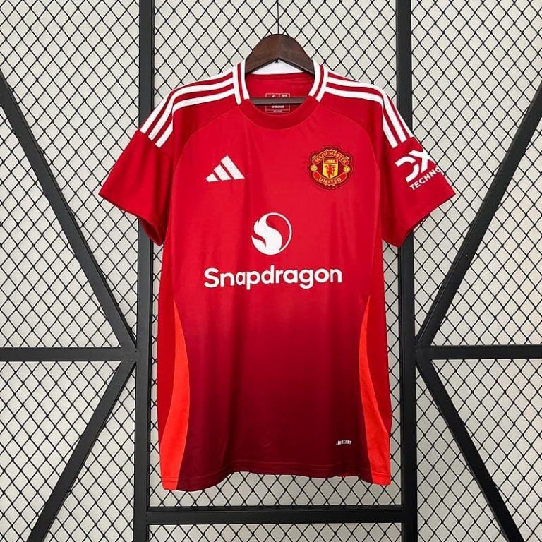 UK-Premier League MNU home soccer jersey jersey Summer Sportswear GS080-1
