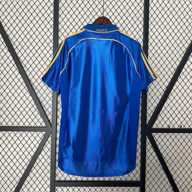 UK-Premier League Newcastle United away blue retro jersey Summer Sportswear GS111-2
