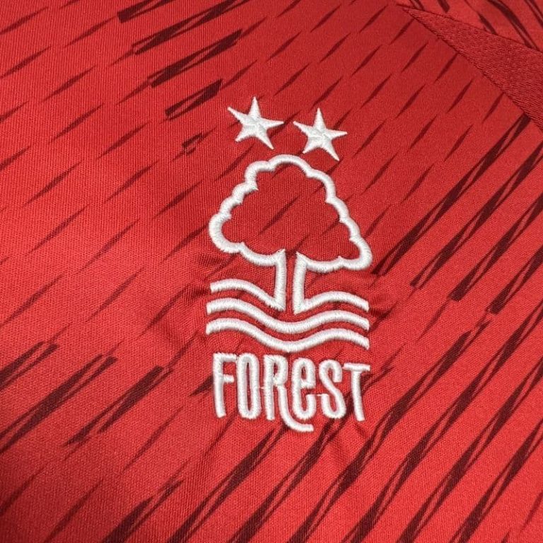 UK-Premier League Nottingham Forest home soccer jersey Summer Sportswear GS131-4