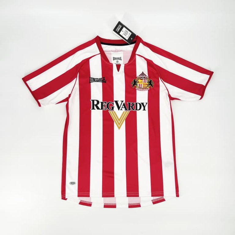 UK-Premier League Sunderland home retro jersey Summer Sportswear GS133-1