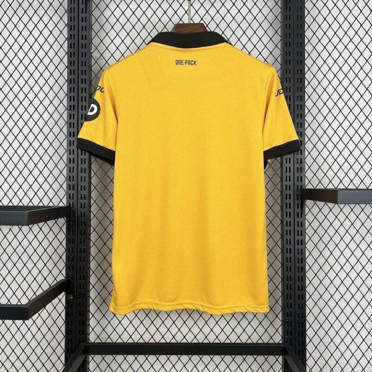 UK-Premier League Wolves home soccer jersey Summer Sportswear GS121-2