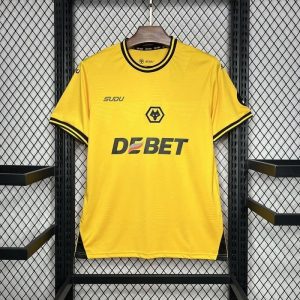 UK-Premier League Wolves home soccer jersey Summer Sportswear GS123