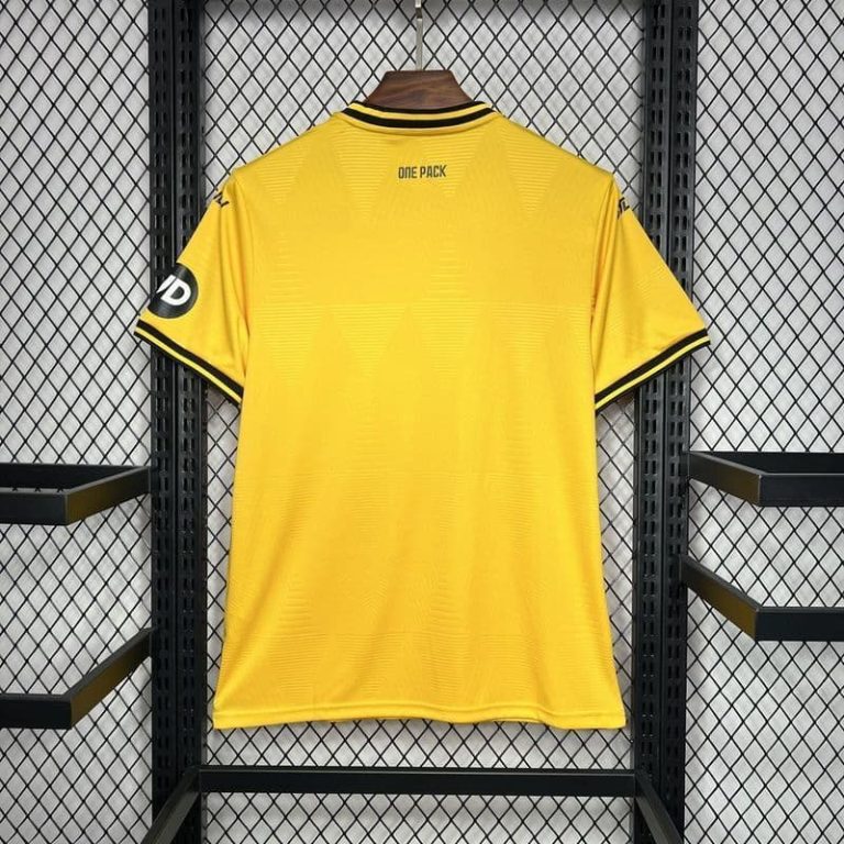 UK-Premier League Wolves home soccer jersey Summer Sportswear GS123-2