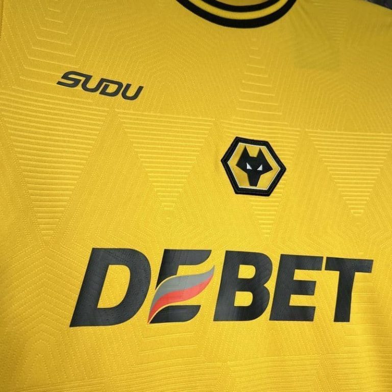 UK-Premier League Wolves home soccer jersey Summer Sportswear GS123-3