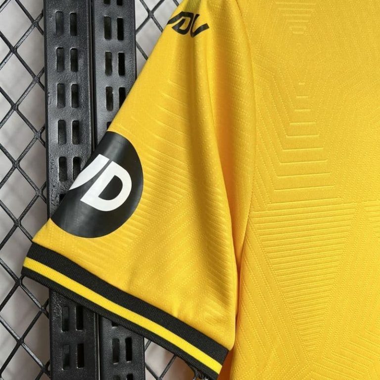 UK-Premier League Wolves home soccer jersey Summer Sportswear GS123-4