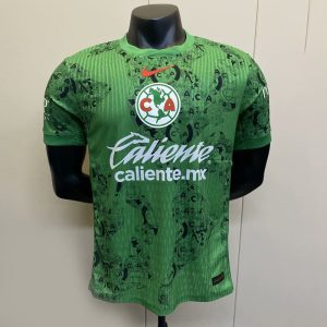 Mexico-Liga MX America Green Goalkeeper Player verion Jersey Summer Sportswear GS212