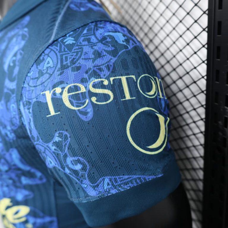 Mexico-Liga MX America away blue player version jersey Summer Sportswear GS210-4