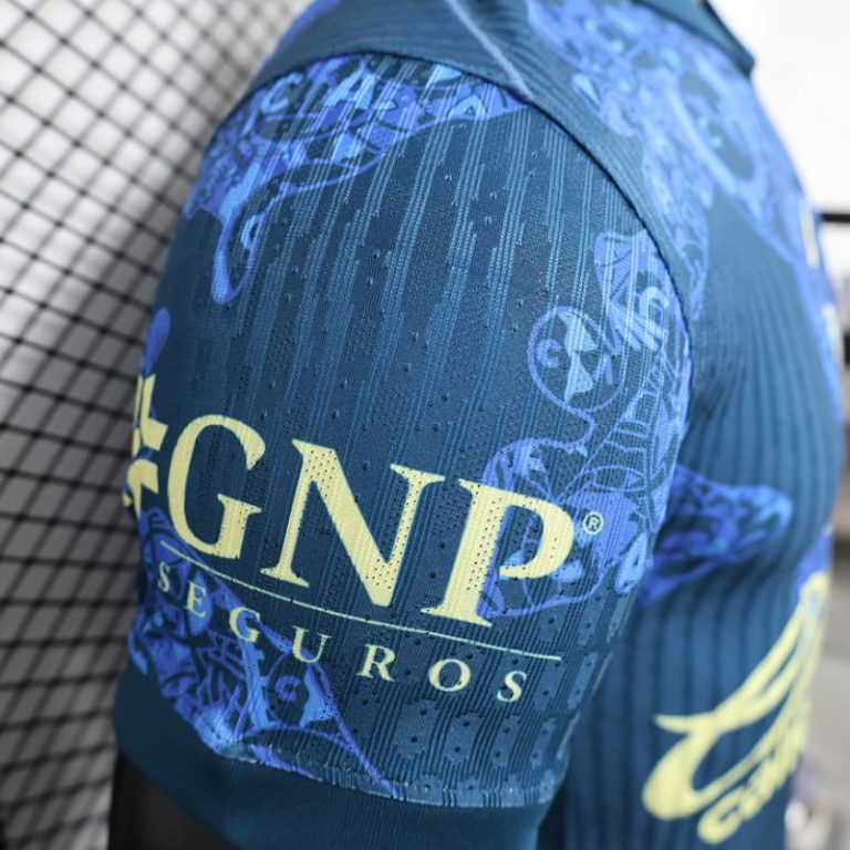 Mexico-Liga MX America away blue player version jersey Summer Sportswear GS210-5