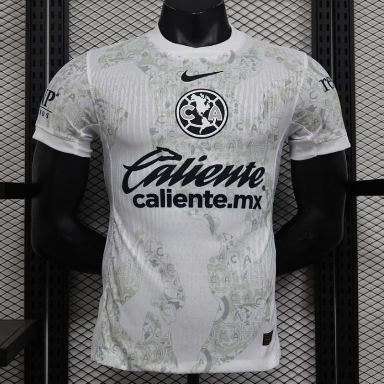 Mexico-Liga MX America white player version jersey Summer Sportswear GS214-1